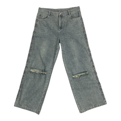 "Je Ne Sais Quoi" Stud Denim